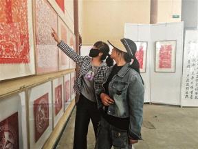 平川区开展非遗文化宣传展示活动