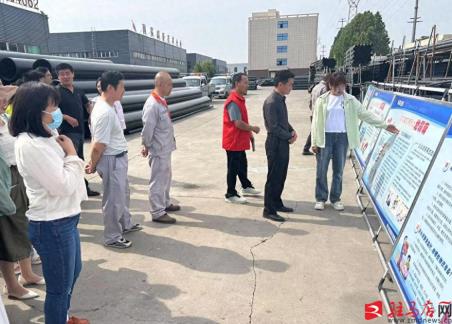 驻马店高新区持续开展防灾减灾宣传进企业活动