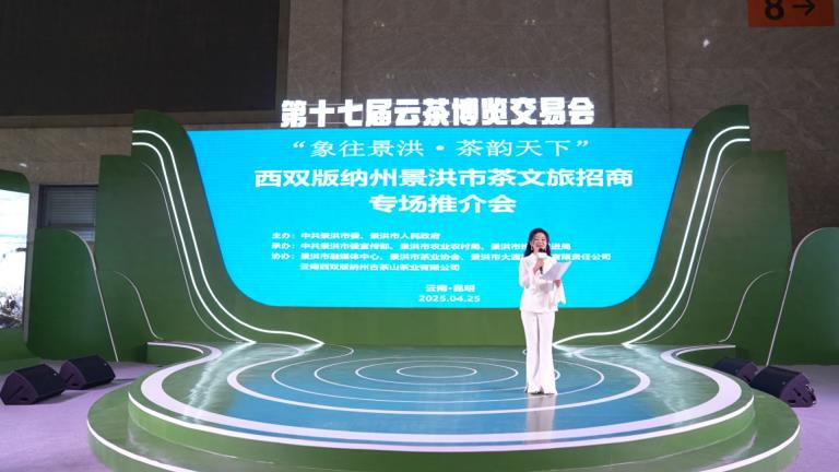 象往景洪·茶韵天下——西双版纳景洪市茶文旅招商专场推介会在昆举行