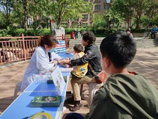运河区天成社区举办健康科普活动