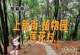 徒步南山，上新街到植物园，再到莲花村