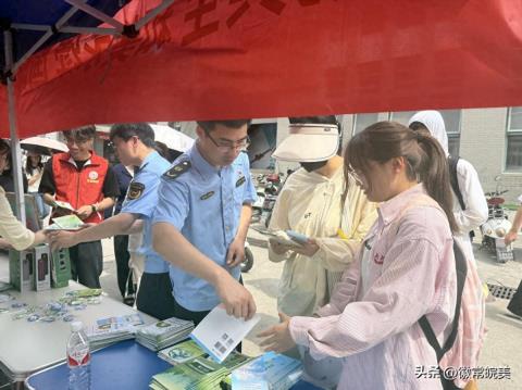 安巢经开区生态环境分局联合巢湖学院开展生物多样性科普宣传活动