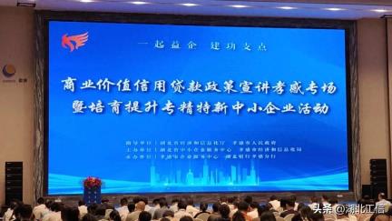 商业价值信用贷款政策宣讲孝感专场活动举行