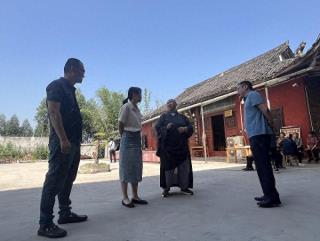 「乐山」乐山市沙湾区开展端午节前宗教活动场所安全检查