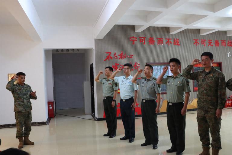 岁月峥嵘 砥砺前行——河南省平顶山市湛河区人武部开展“七一”主题党日活动
