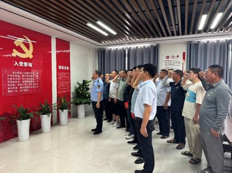 宿迁市主城区货车司机功能型党总支开展“庆‘七一’”主题党日活动