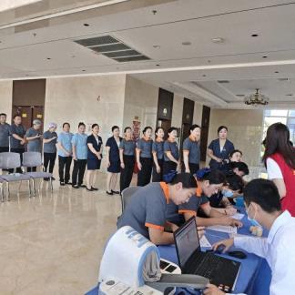 中共菏泽市委党校开展“学党史践初心 献热血传爱心”无偿献血活动