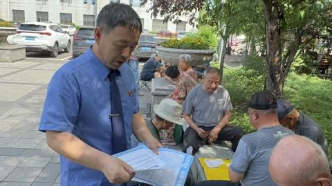 崇尚科学 反对邪教|鸡西市滴道区人民检察院开展反邪教宣传活动