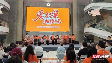 第八届“爱·在芒果”实习活动长沙启幕 50余名台湾学子“拜师”芒果