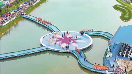 2025阳江阳春高流河墟系列活动启动 “穿梭古今”感受千年古墟魅力
