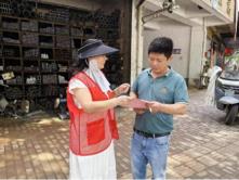 马鞍山社区开展垃圾分类主题活动