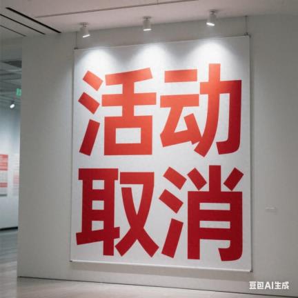 后天在顺德的活动取消了