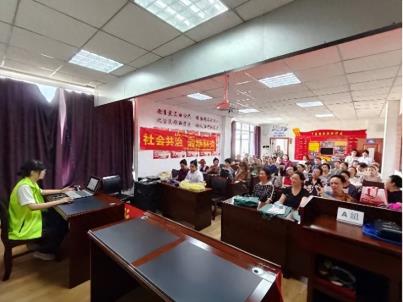 丹东市结核病防治所开展世界肝炎日健康科普活动