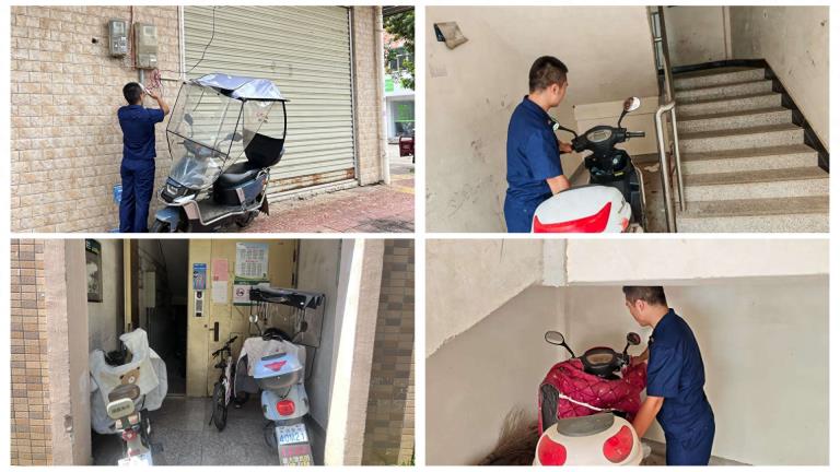 安福县消防救援大队组织开展电动自行车消防安全专项检查活动