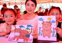 安徽利辛：举办亲子“读”牛研学活动