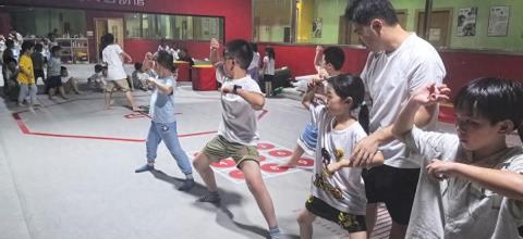 台州市武术协会八极拳分会全民健身日活动纪实