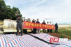 资阳区开展增殖放流活动 守护迎丰水库“生命之源”