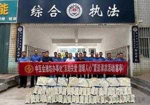 潍坊市寒亭区总工会开展2025年“互助关爱包”夏送清凉活动