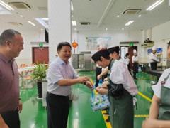台州市机关事务管理局开展“送清凉”慰问活动