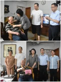 汕头多地开展抗战老兵慰问活动
