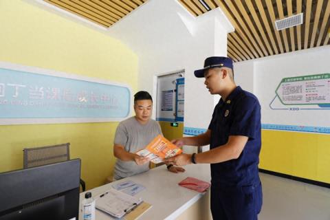 湖北天门：开展校外培训机构消防安全隐患排查和宣传活动