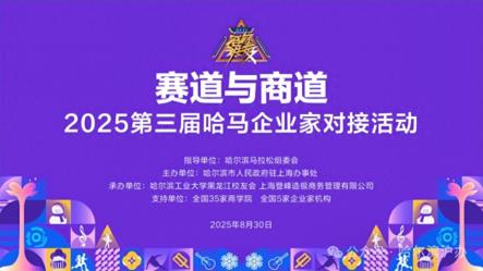 哈尔滨沪办成功主办“赛道与商道”2025第三届哈马企业家对接活动