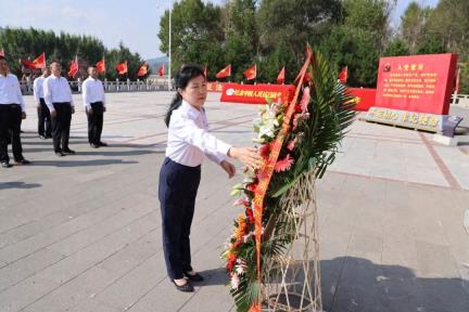 大同中院赴平型关大捷纪念馆开展主题党日活动