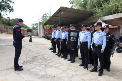天水市公安局警务实战送教组深入甘谷县公安局开展实战练兵送教活动