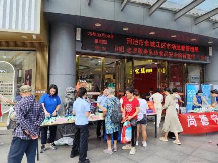 河池市金城江区“三安联动”宣传周活动精彩纷呈