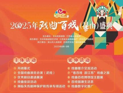 江苏文旅头条｜缤纷活动各美其美，2025年戏曲百戏（昆山）盛典精彩进行时