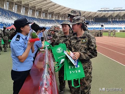 武威市、区禁毒部门走进武威职业技术大学开展禁毒宣传活动