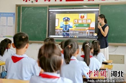高端媒体看邯郸丨河北馆陶开展网络安全进校园活动