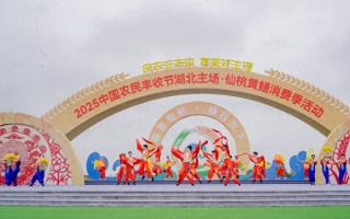 庆农业丰收 享美好生活 2025中国农民丰收节湖北主场活动在仙桃举行