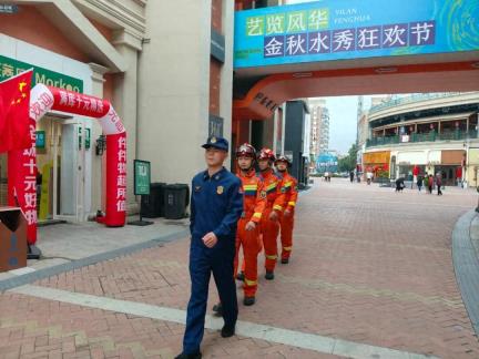 濮阳消防全面开展双节期间执勤宣传活动