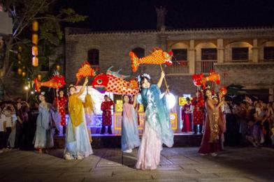 满目幸福景 劲吹文明风——威海市组织开展“我们的节日·中秋”主题活动