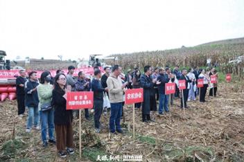 赛场比武砺精兵|毕节市大方县开展机收减损活动