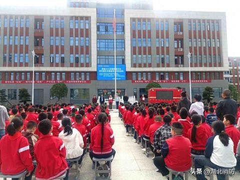 湖北十堰：多部门联合开展防灾减灾科普宣传进学校活动