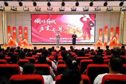 “强国有我 声生不息”德阳罗江爱国主义思政课首讲活动举行