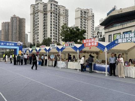 首创沉浸式游园市集 2025天府书展自贡分展场暨盐都文化消费月活动启幕